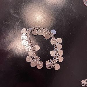 Authentic Tiffany and co multi heart bracelet